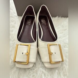 Franco Sarto Women's Tahlia Square Toe Flats